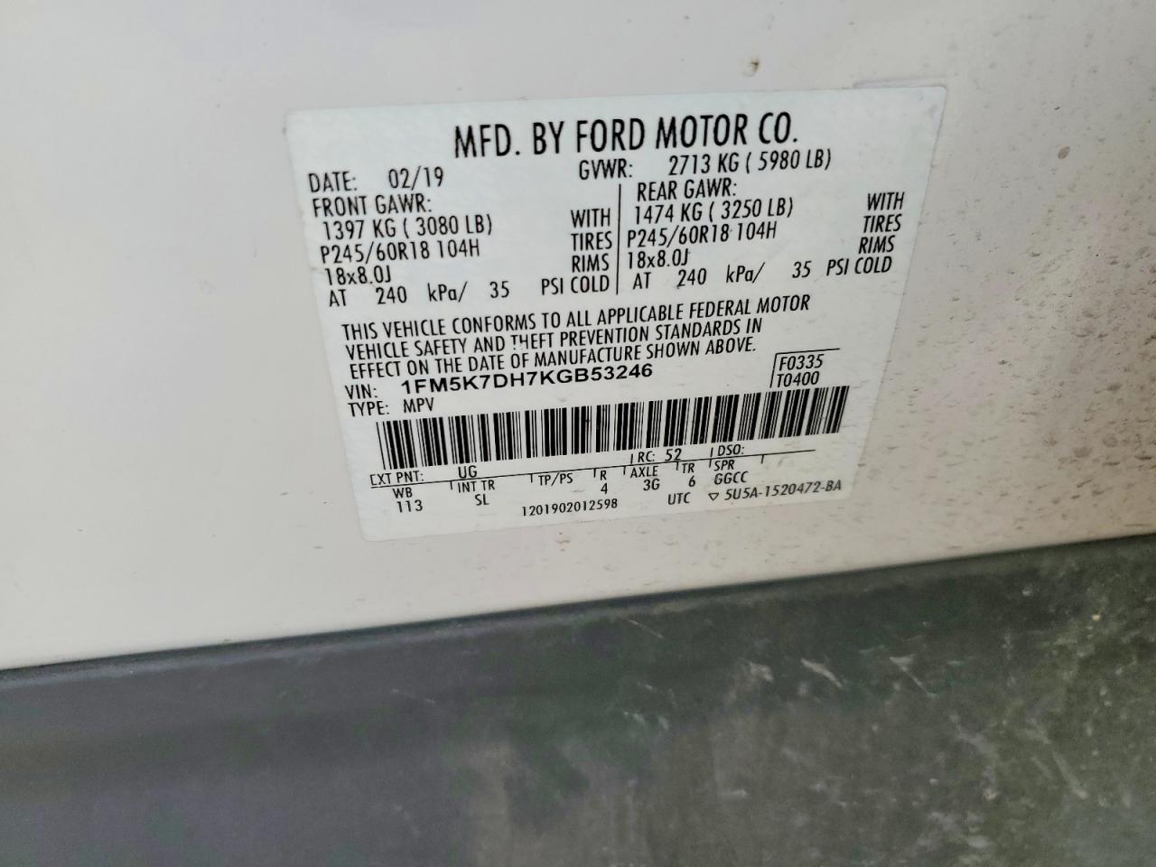 2019 Ford Explorer xlt