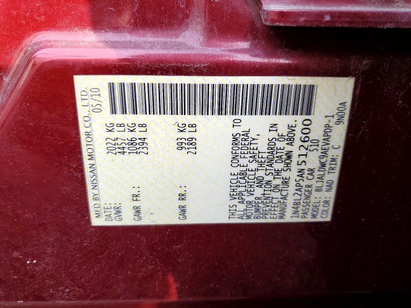 2010 Nissan Altima