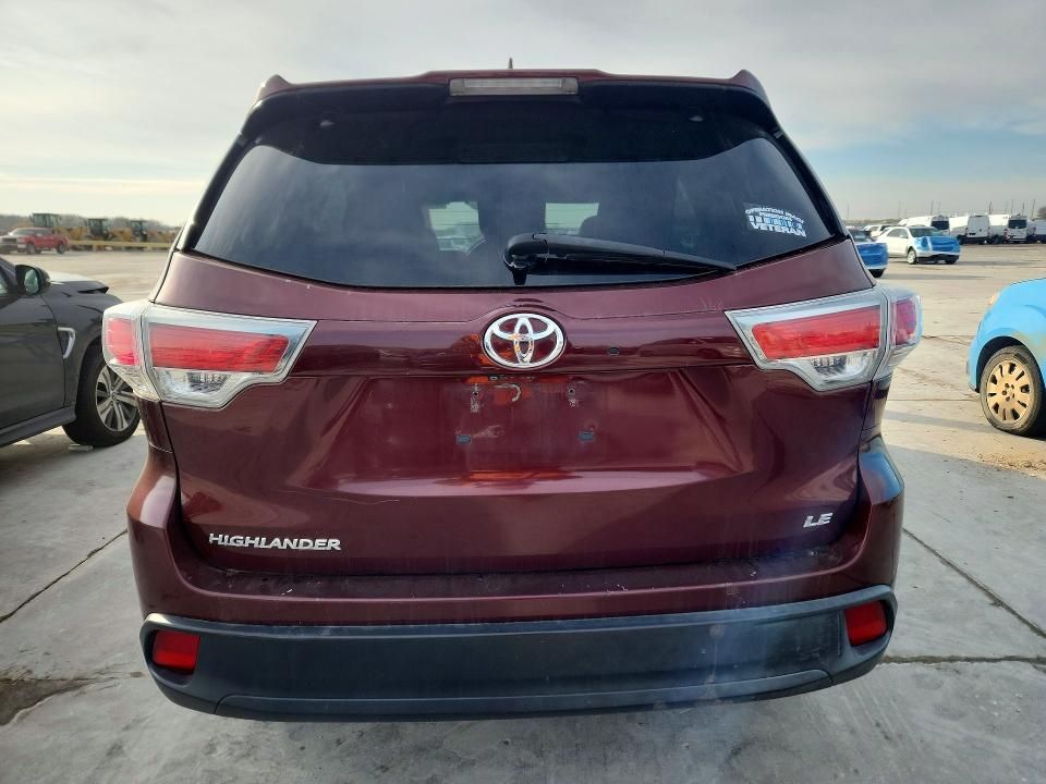 2014 Toyota Highlander le