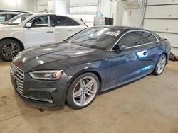 Audi salvage cars for sale: 2018 Audi A5 Premium Plus S-line