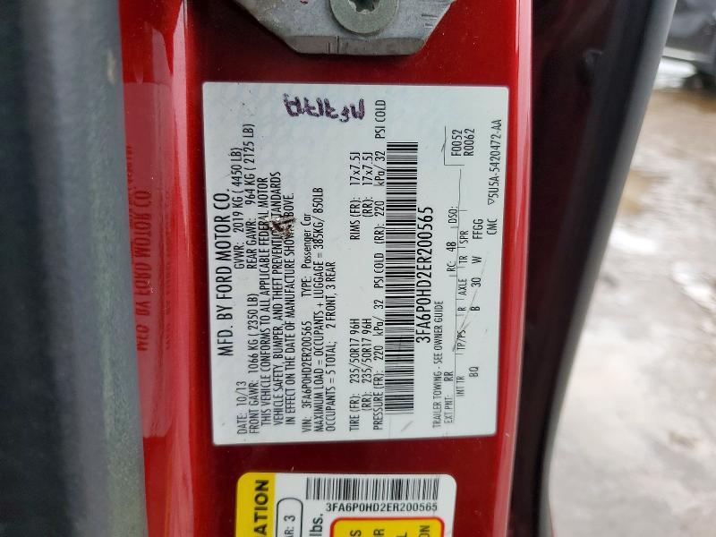 2014 Ford Fusion se