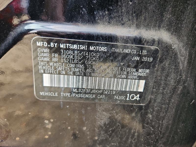 2019 Mitsubishi Mirage G4 es