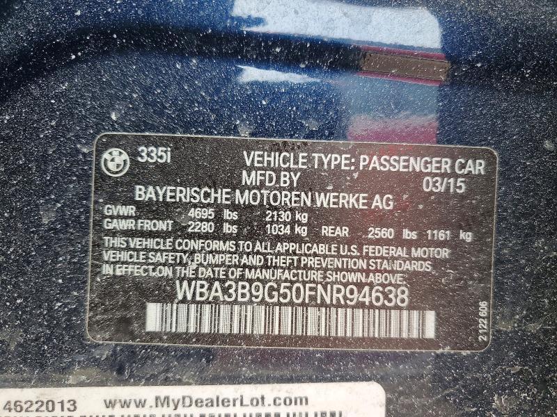 2015 BMW 335 xi