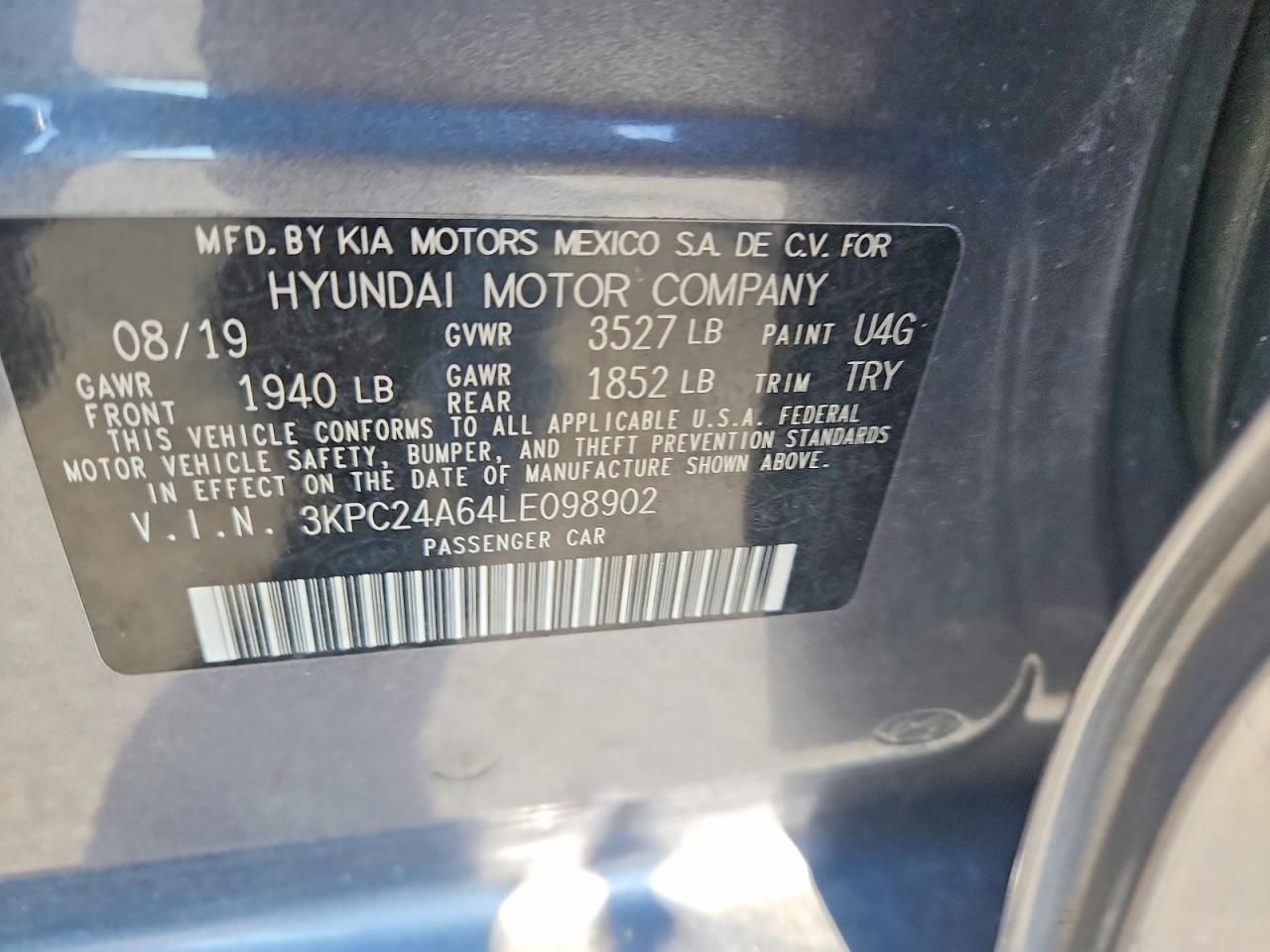 2020 Hyundai Accent se