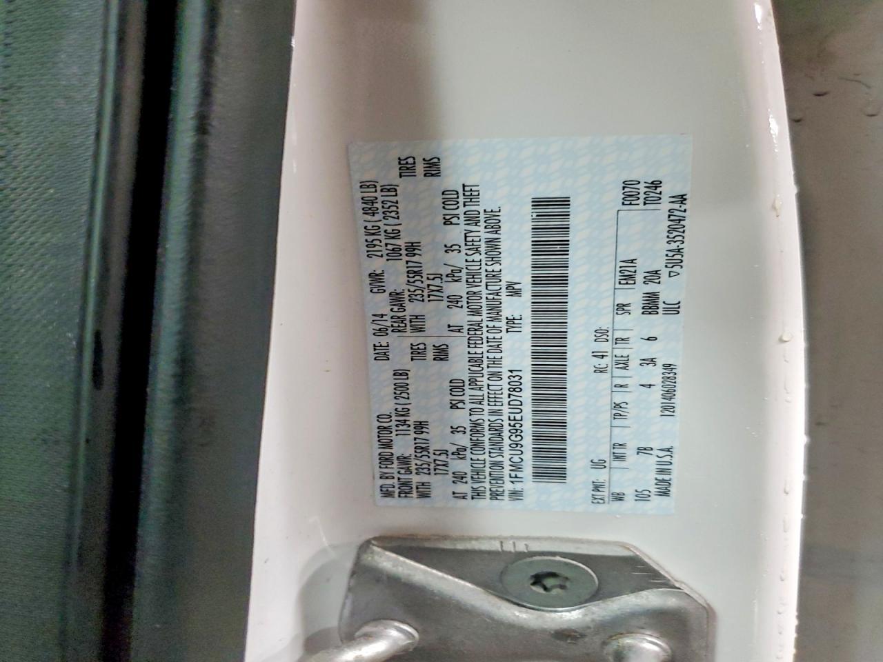 2014 Ford Escape se
