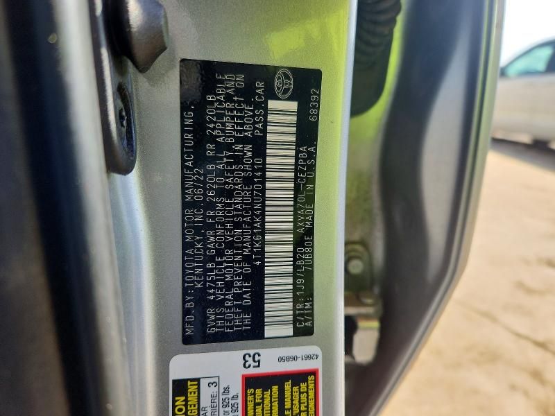 2022 Toyota Camry xse