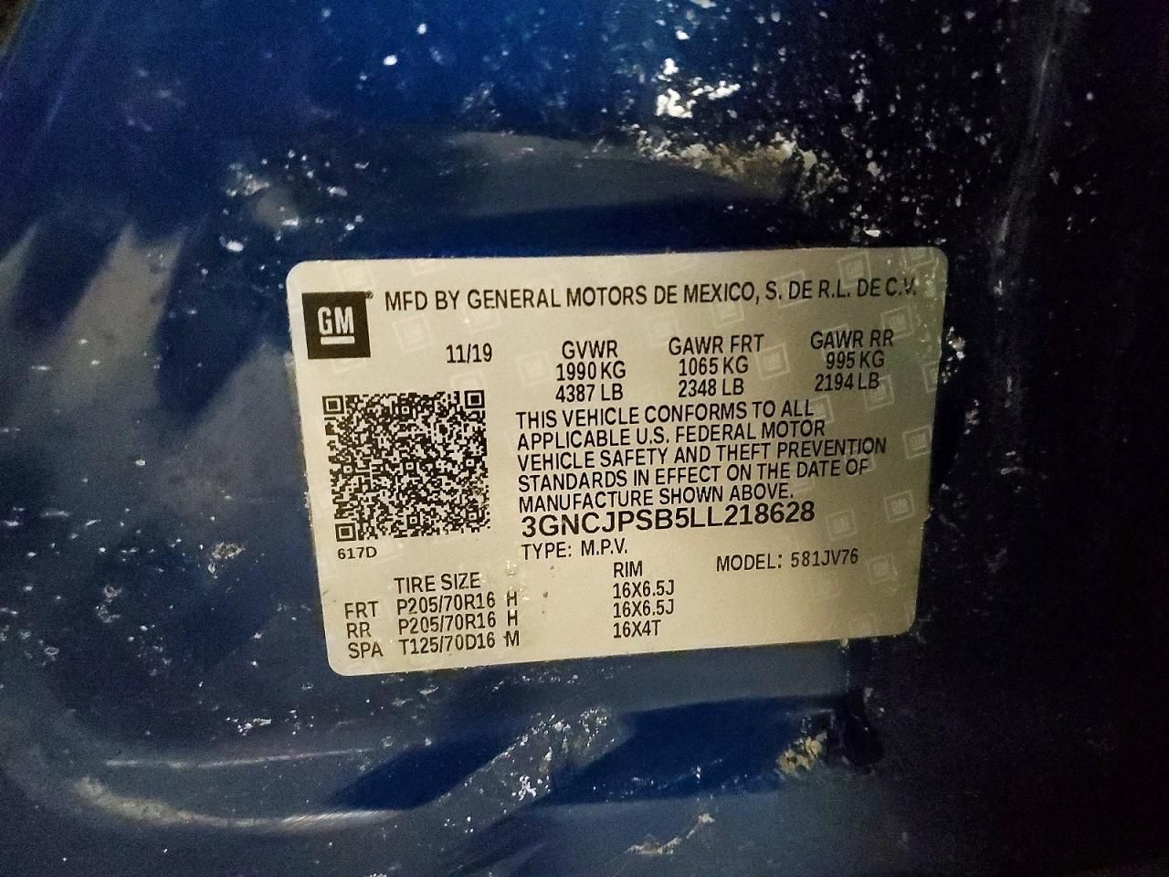 2020 Chevrolet Trax 1LT