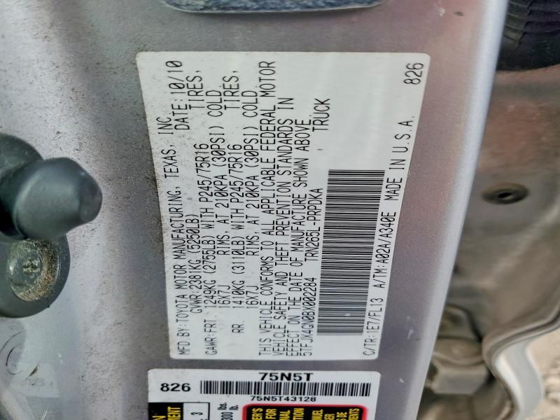 2011 Toyota Tacoma Double cab