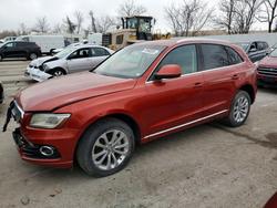 Audi salvage cars for sale: 2014 Audi Q5 Premium