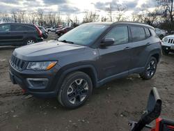Jeep Vehiculos salvage en venta: 2017 Jeep Compass Trailhawk