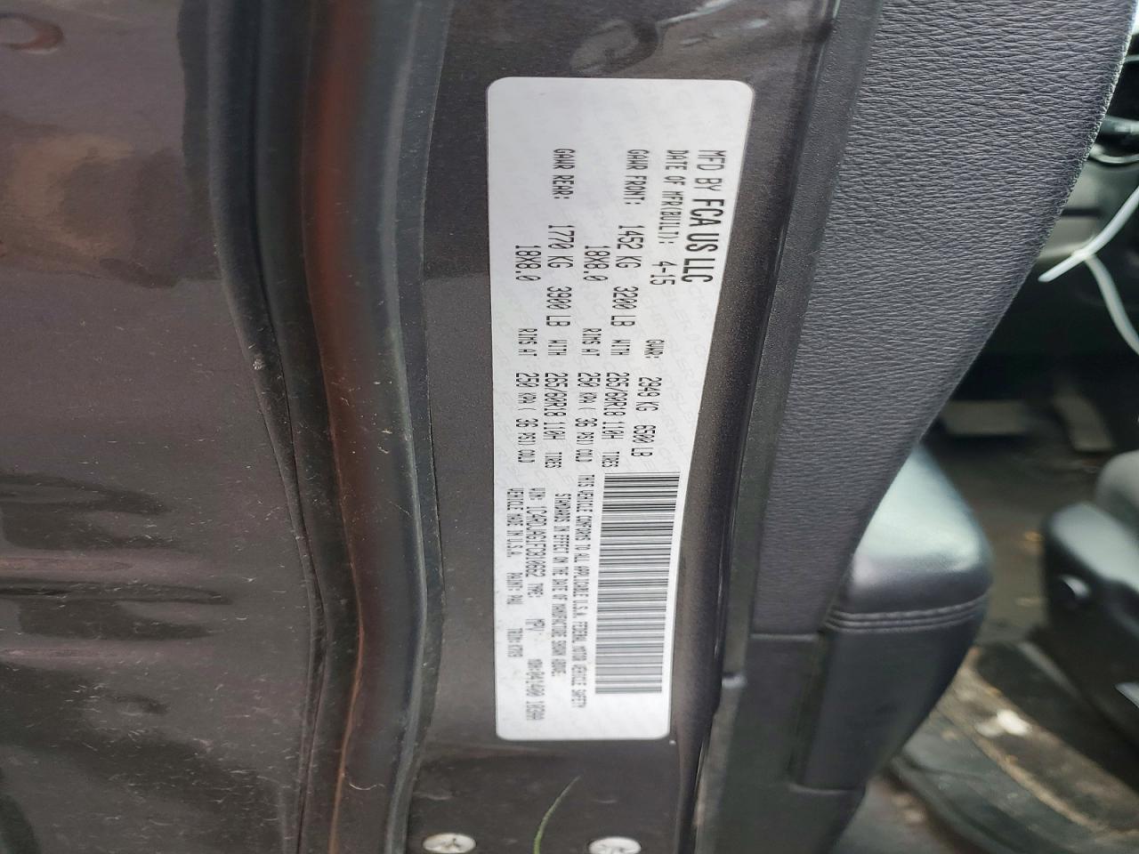 2015 Dodge Durango sxt