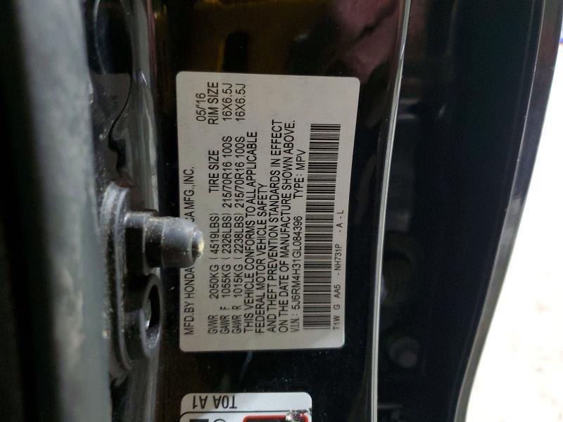 2016 Honda Cr-v lx