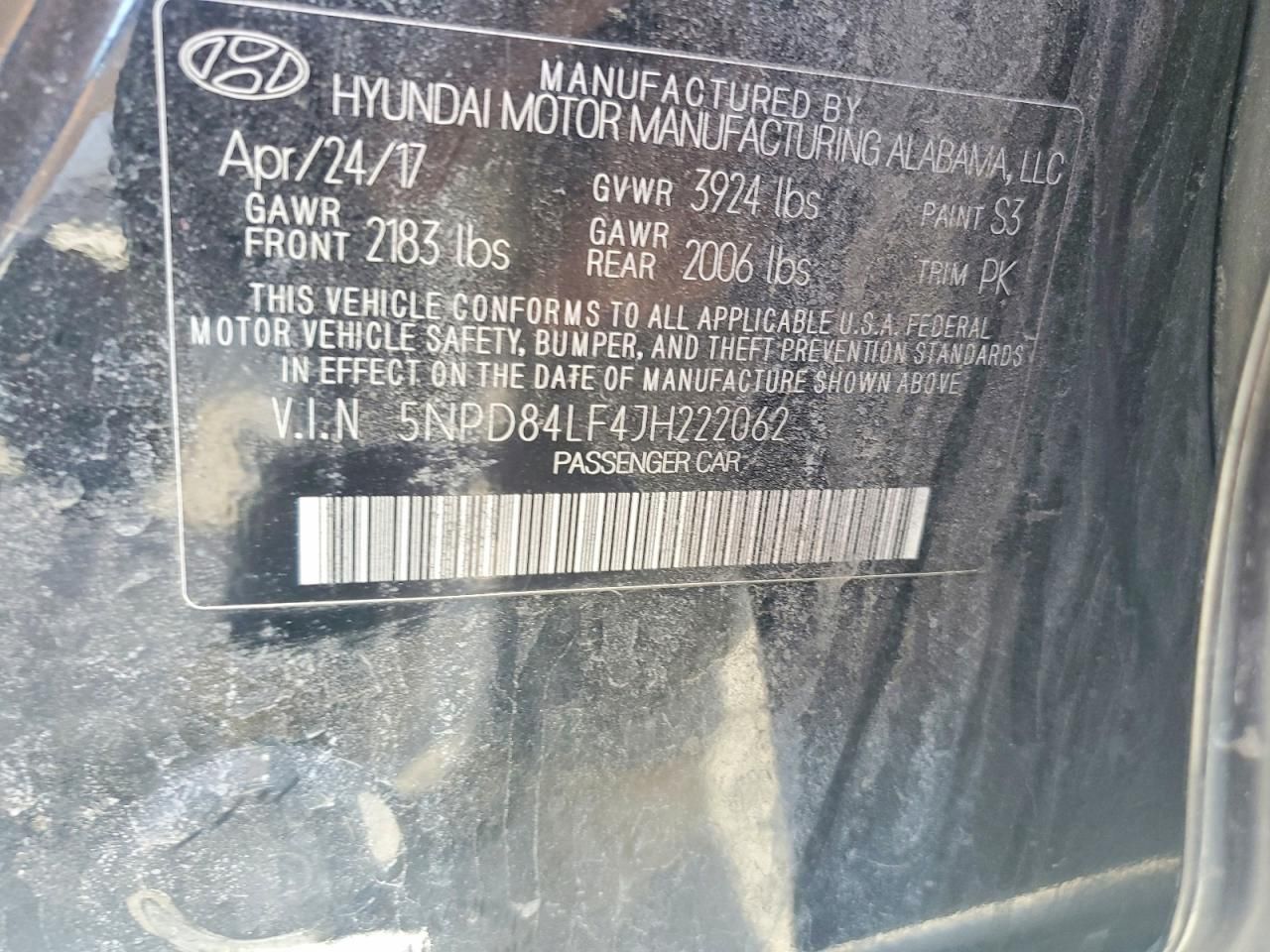 2018 Hyundai Elantra sel