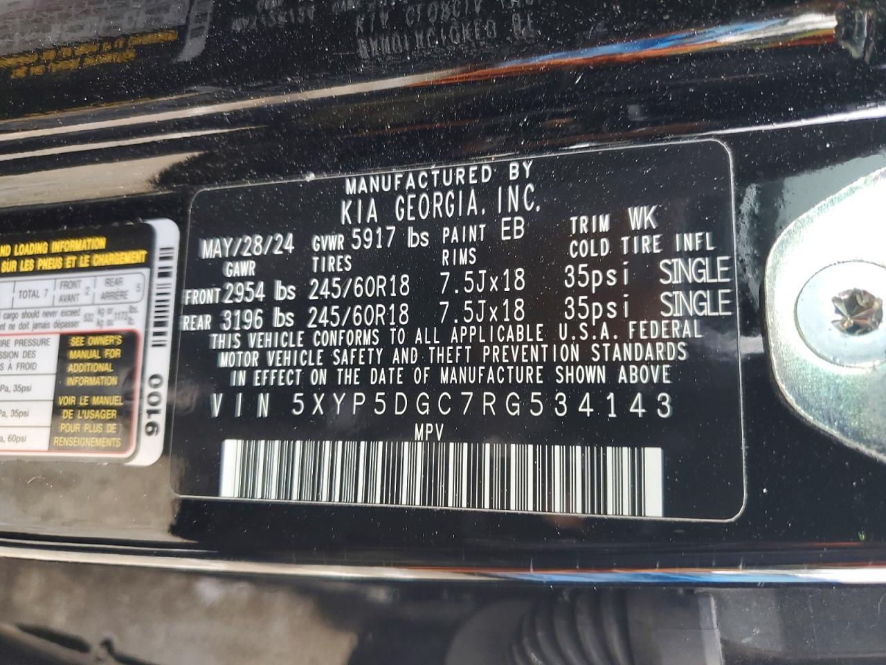 2024 KIA Telluride sx