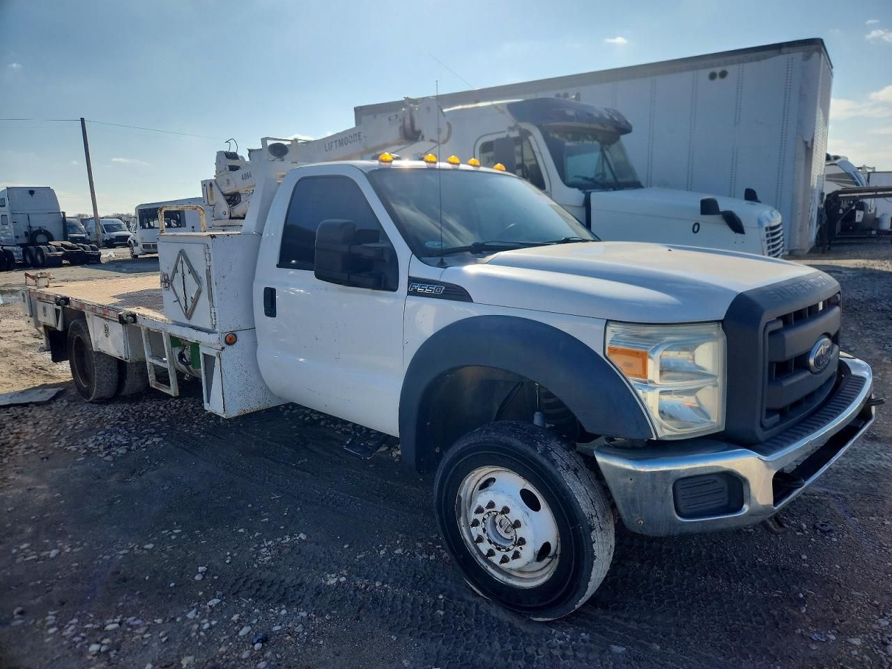 2014 Ford F550 Super Duty Crane Truck