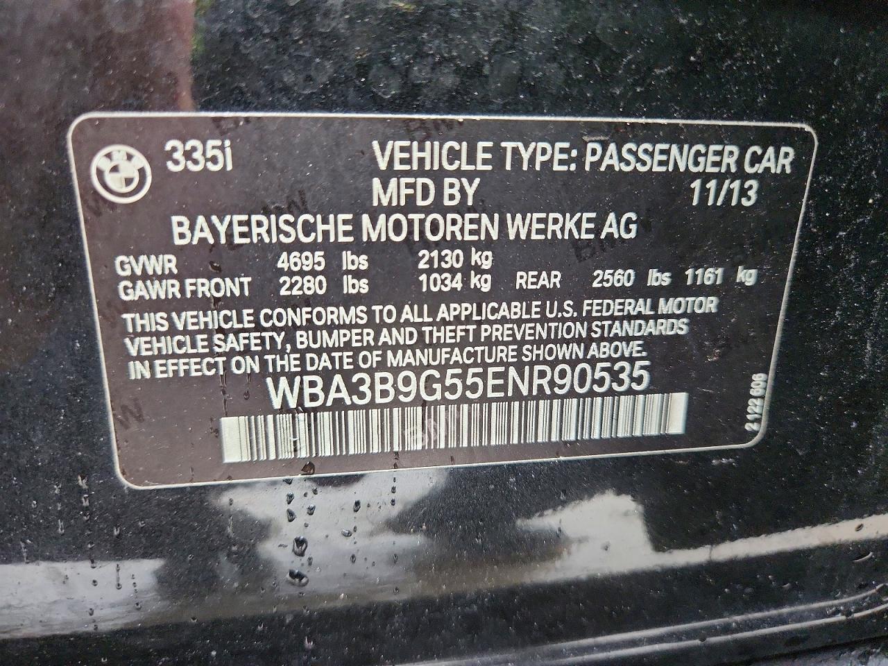 2014 BMW 335 xi
