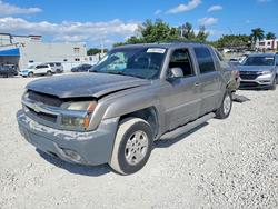 Salvage Trucks for sale at auction: 2002 Chevrolet Avalanche C1500