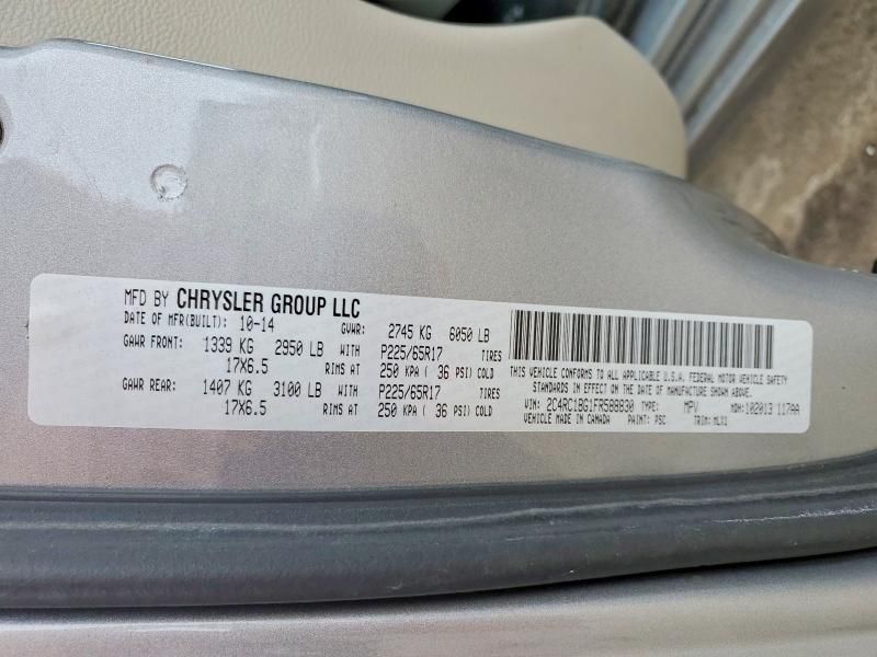 2015 Chrysler Town & Country Touring