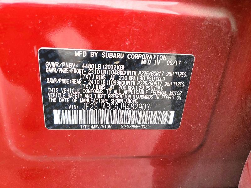 2018 Subaru Forester 2.5i