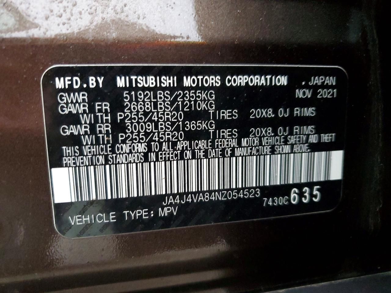 2022 Mitsubishi Outlander sel