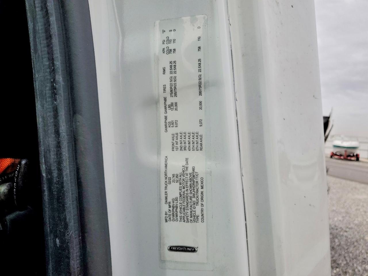 2023 Freigliner 2023 Freightliner Cascadia 126 Semi Truck