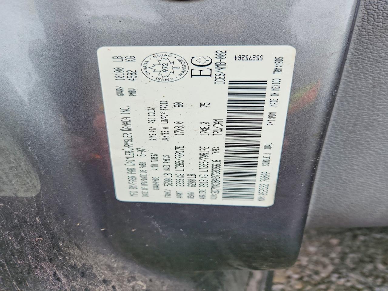 2007 Dodge RAM 3500 ST