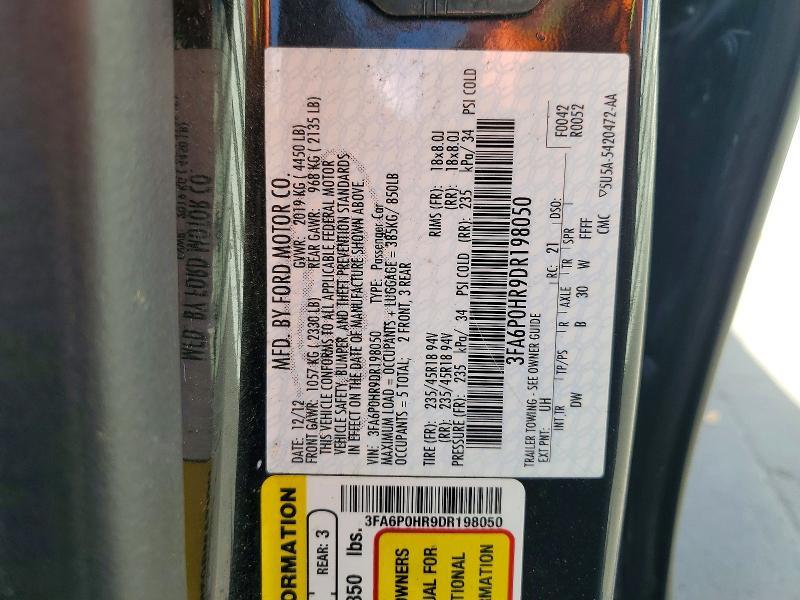 2013 Ford Fusion se