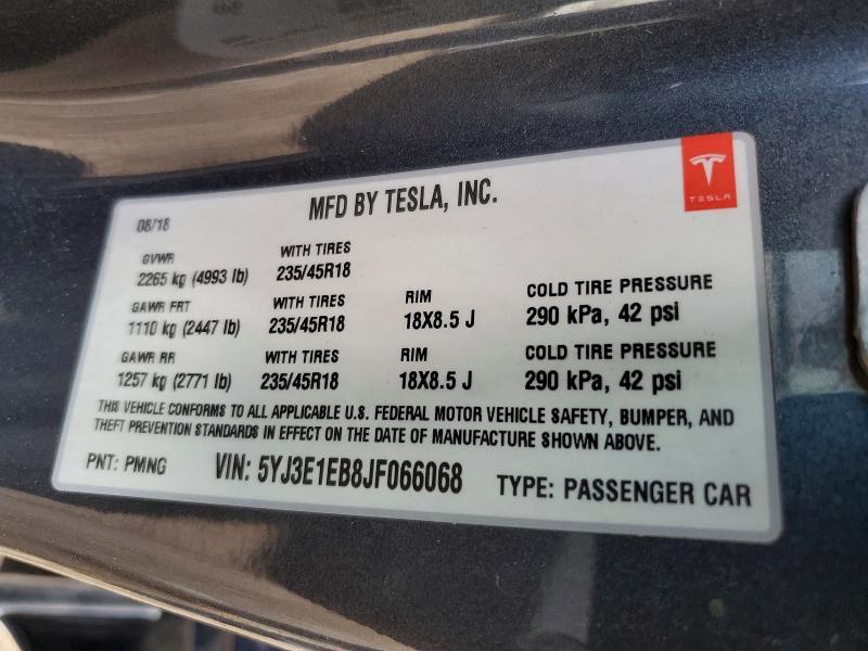 2018 Tesla Model 3