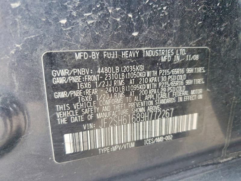 2009 Subaru Forester 2.5x