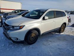 Mitsubishi Outlander salvage cars for sale: 2018 Mitsubishi Outlander se