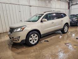 Salvage cars for sale from Copart Franklin, WI: 2014 Chevrolet Traverse lt