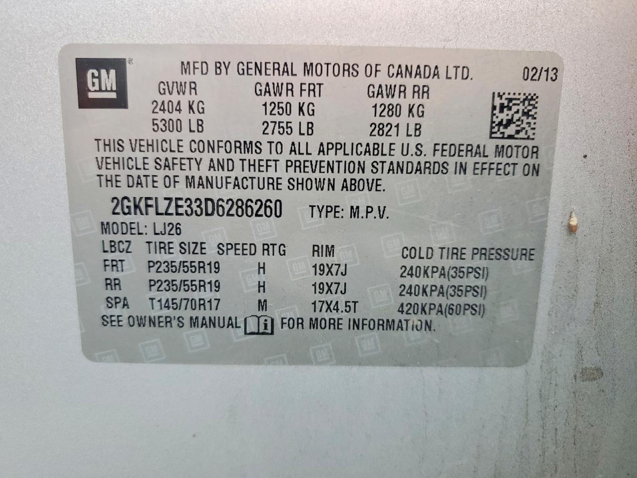 2013 GMC Terrain Denali
