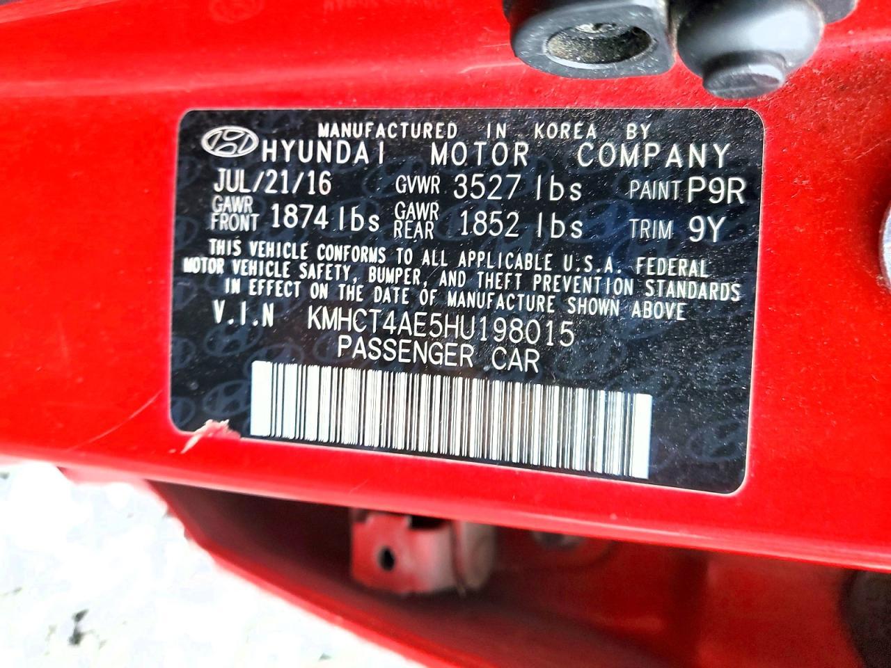 2017 Hyundai Accent se