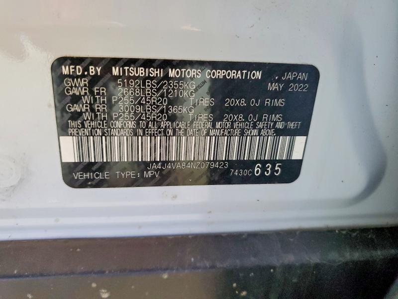 2022 Mitsubishi Outlander sel
