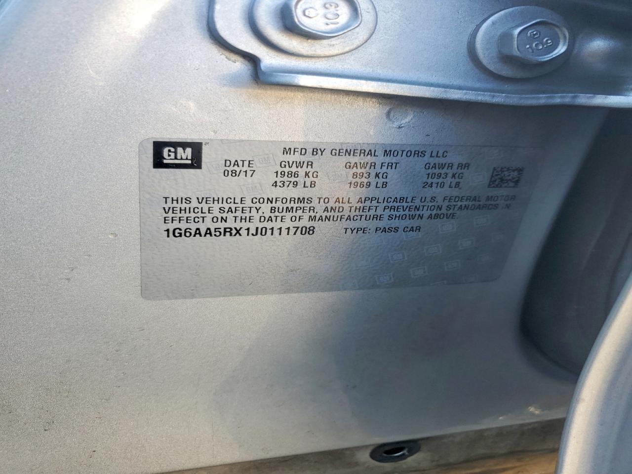 2018 Cadillac ATS