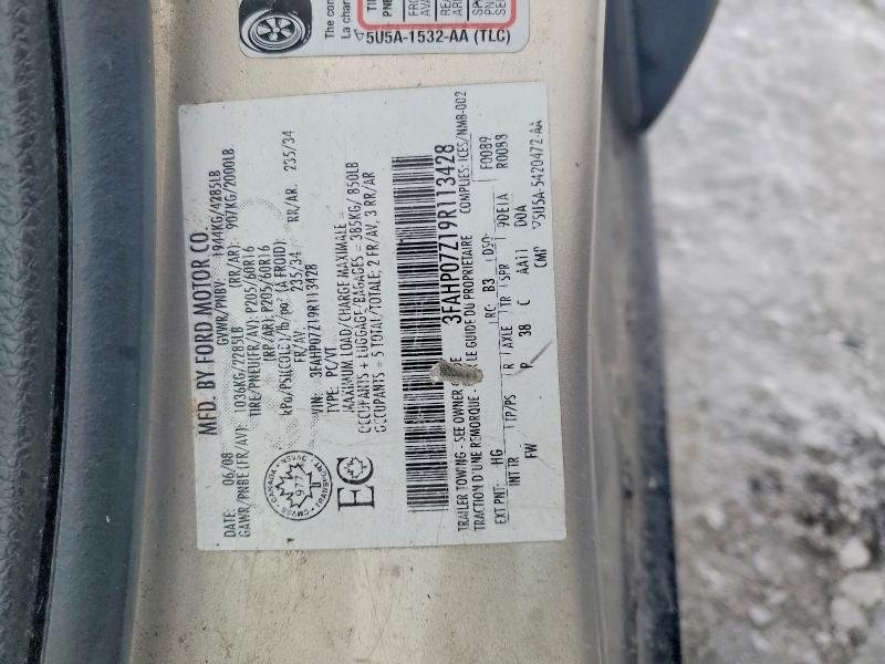 2009 Ford Fusion se
