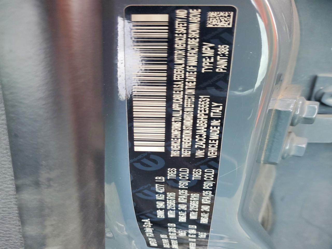2017 Jeep Renegade Sport
