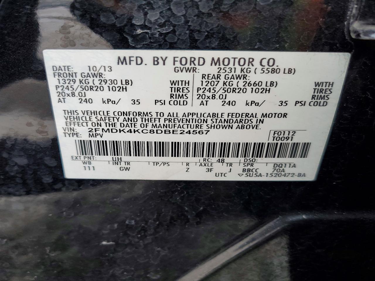 2013 Ford Edge Limited