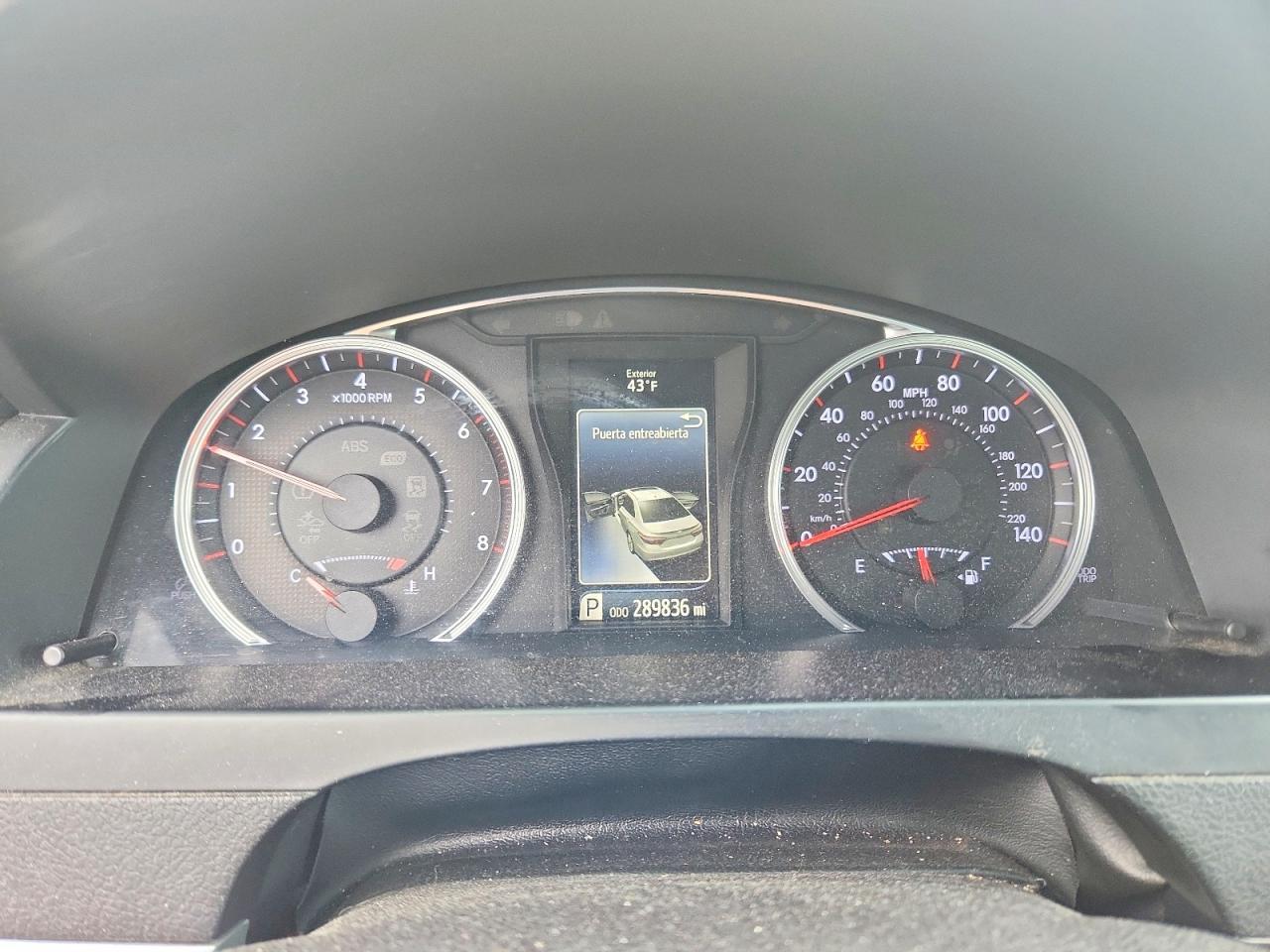 2017 Toyota Camry le