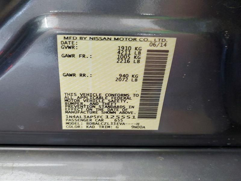 2015 Nissan Altima 2.5