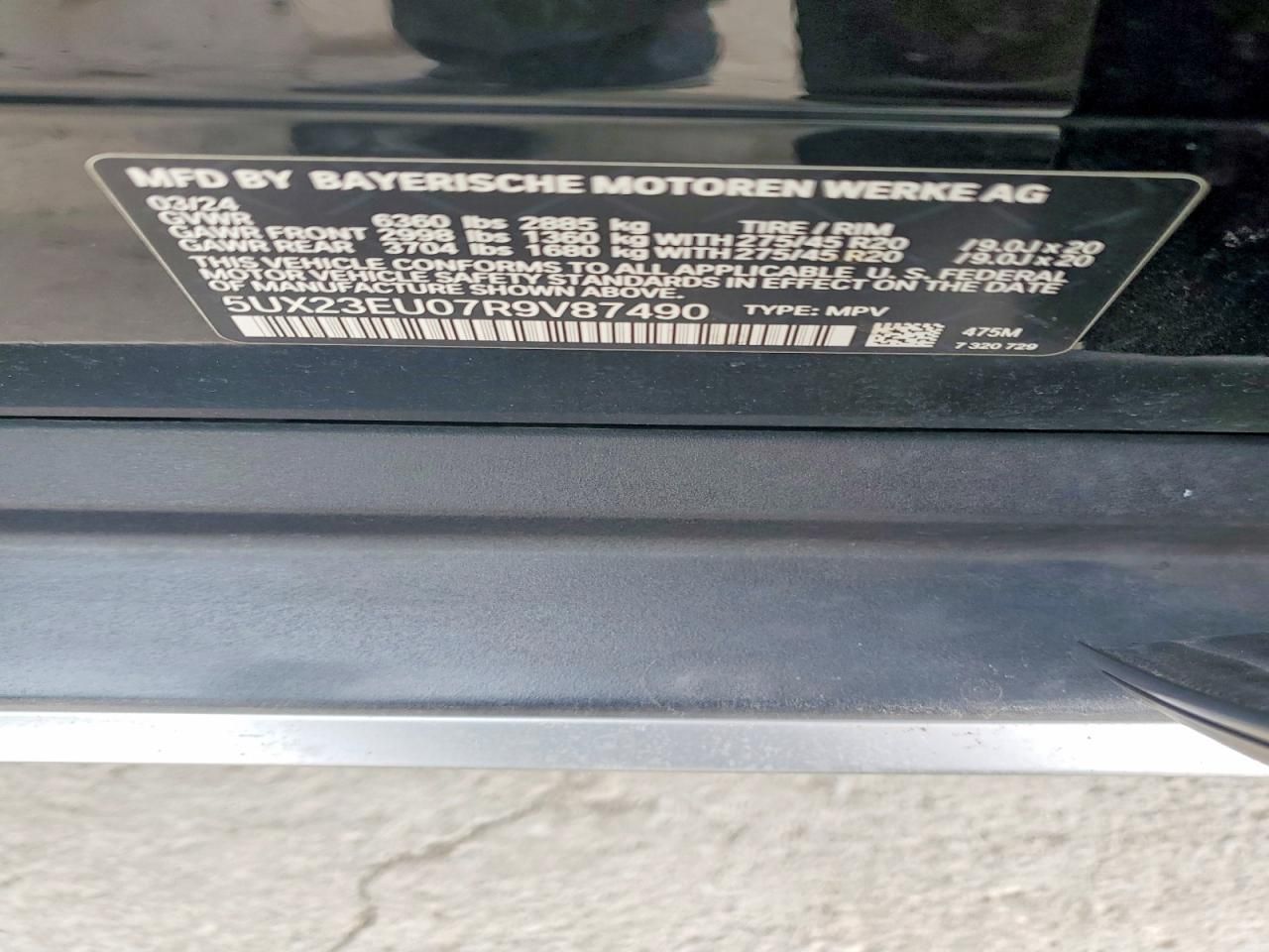 2024 BMW X5 Xdrive40i