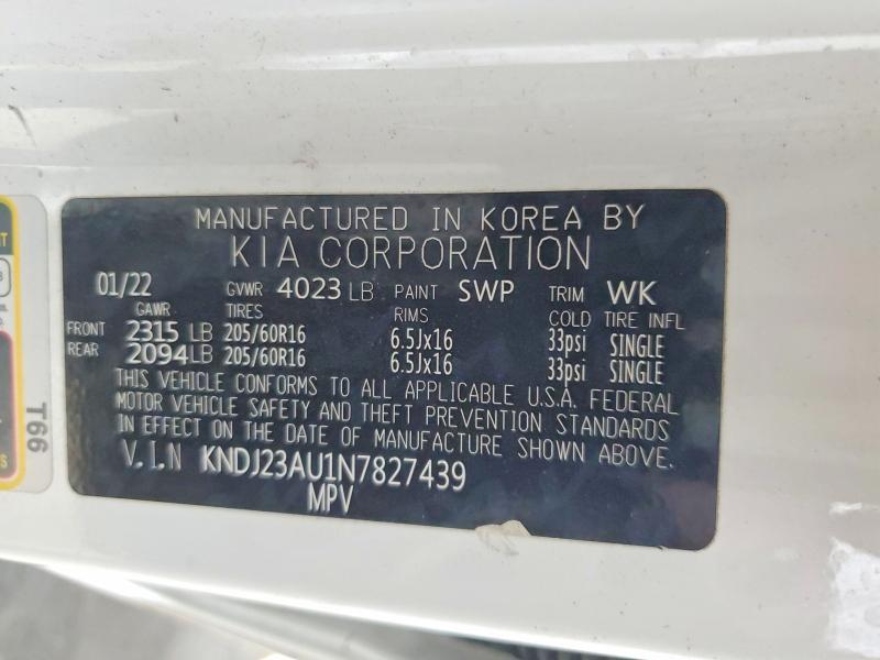 2022 KIA Soul lx