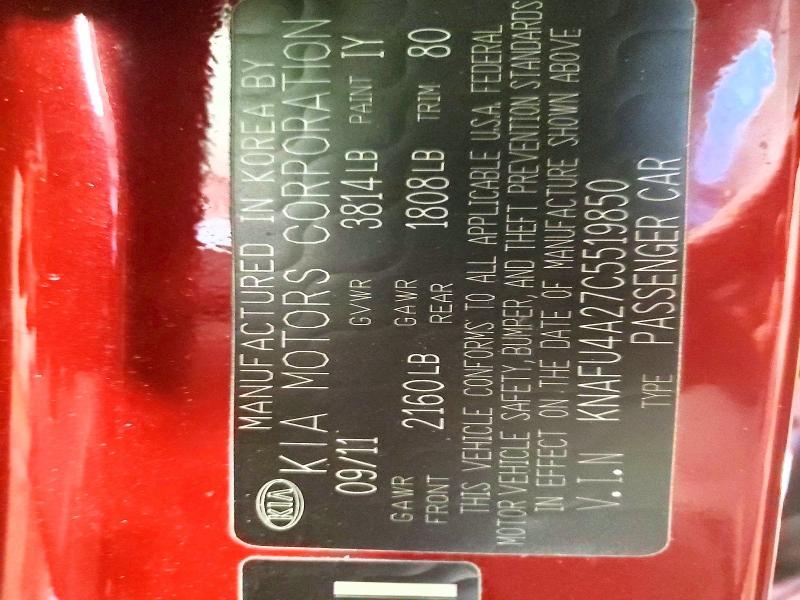 2012 KIA Forte ex
