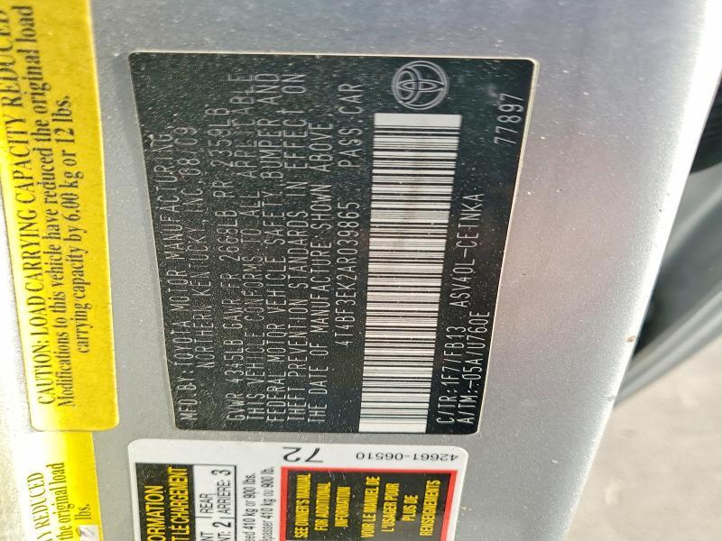 2010 Toyota Camry Base