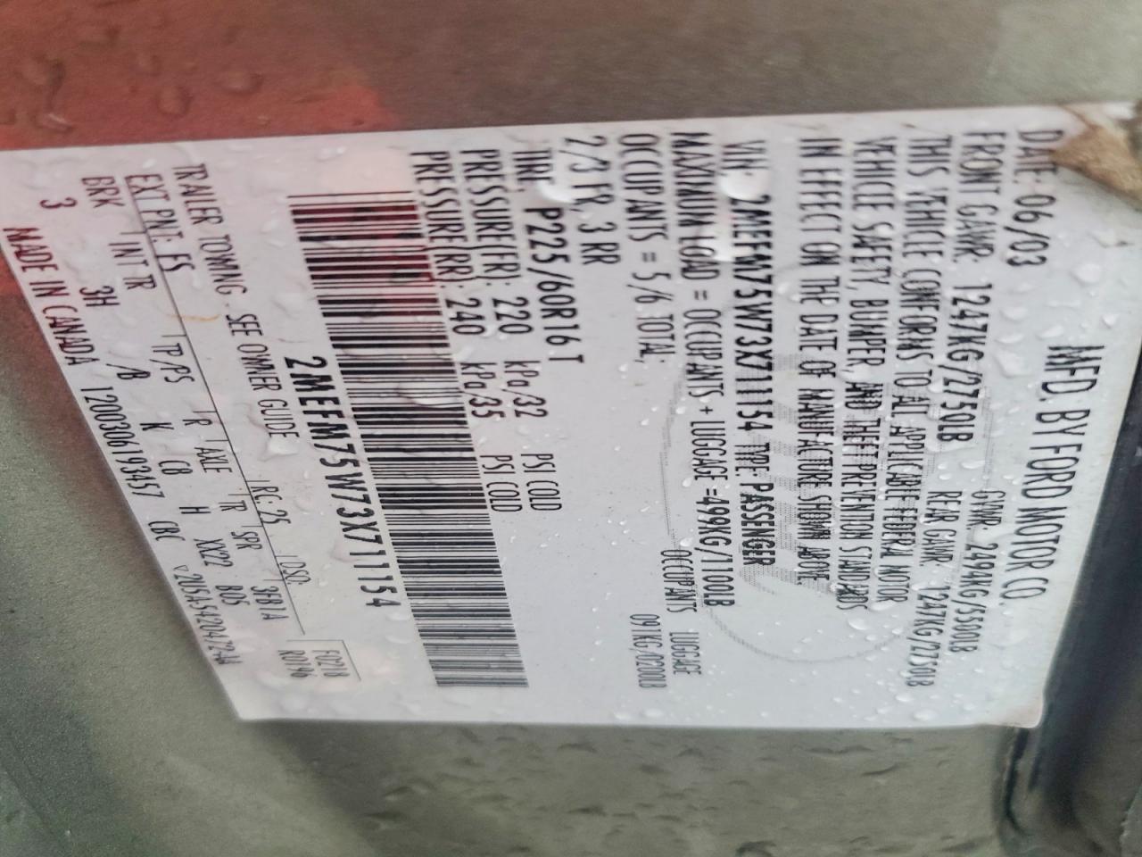 2003 Mercury Grand Marquis ls