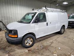 Salvage trucks for sale at Franklin, WI auction: 2013 Chevrolet Express G2500