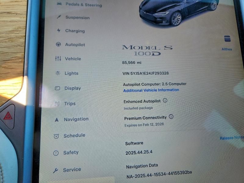 2018 Tesla Model s
