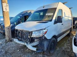 Salvage cars for sale from Copart Grand Prairie, TX: 2021 Mercedes-Benz 2021 Mercedes Benz Sprinter Delivery Van