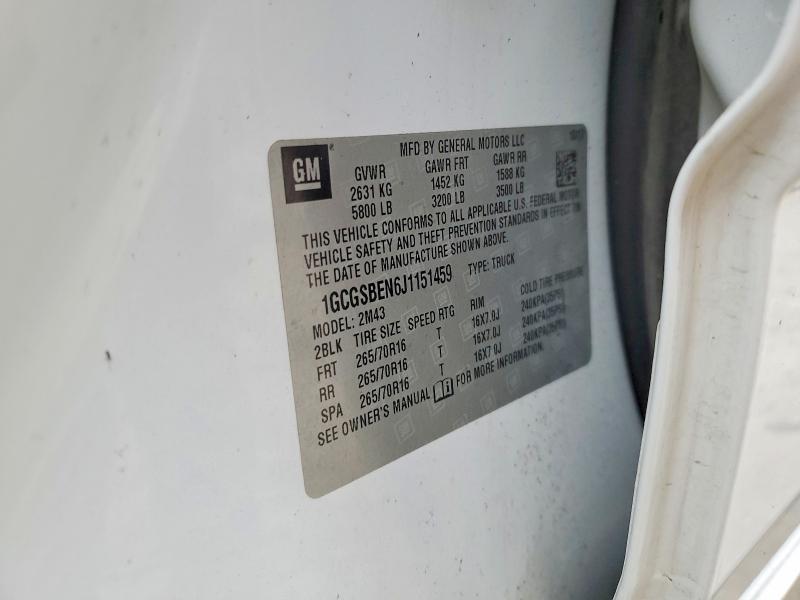 2018 Chev Colorado