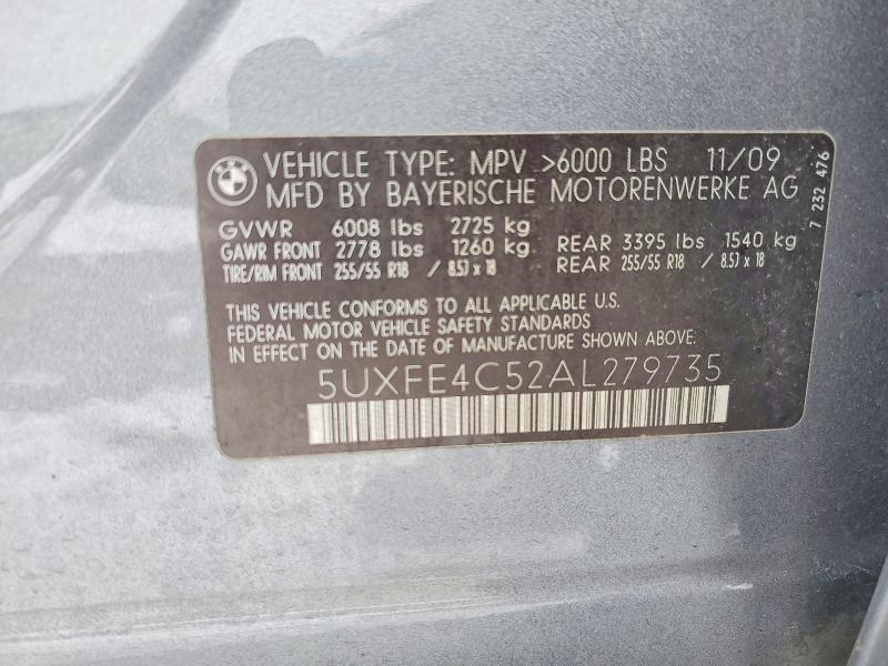 2010 BMW X5 Xdrive30i
